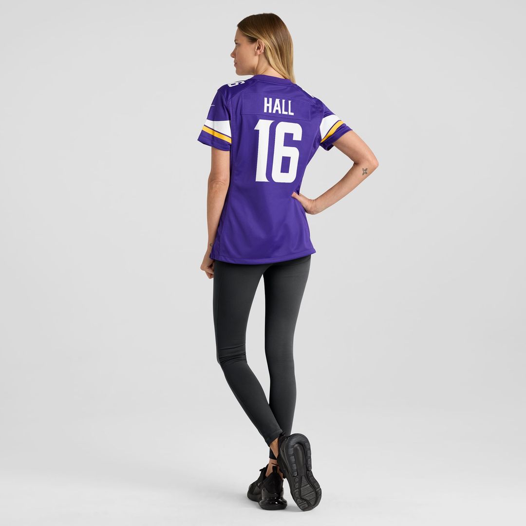 Jaren Hall Minnesota Vikings Women's Jersey - Purple