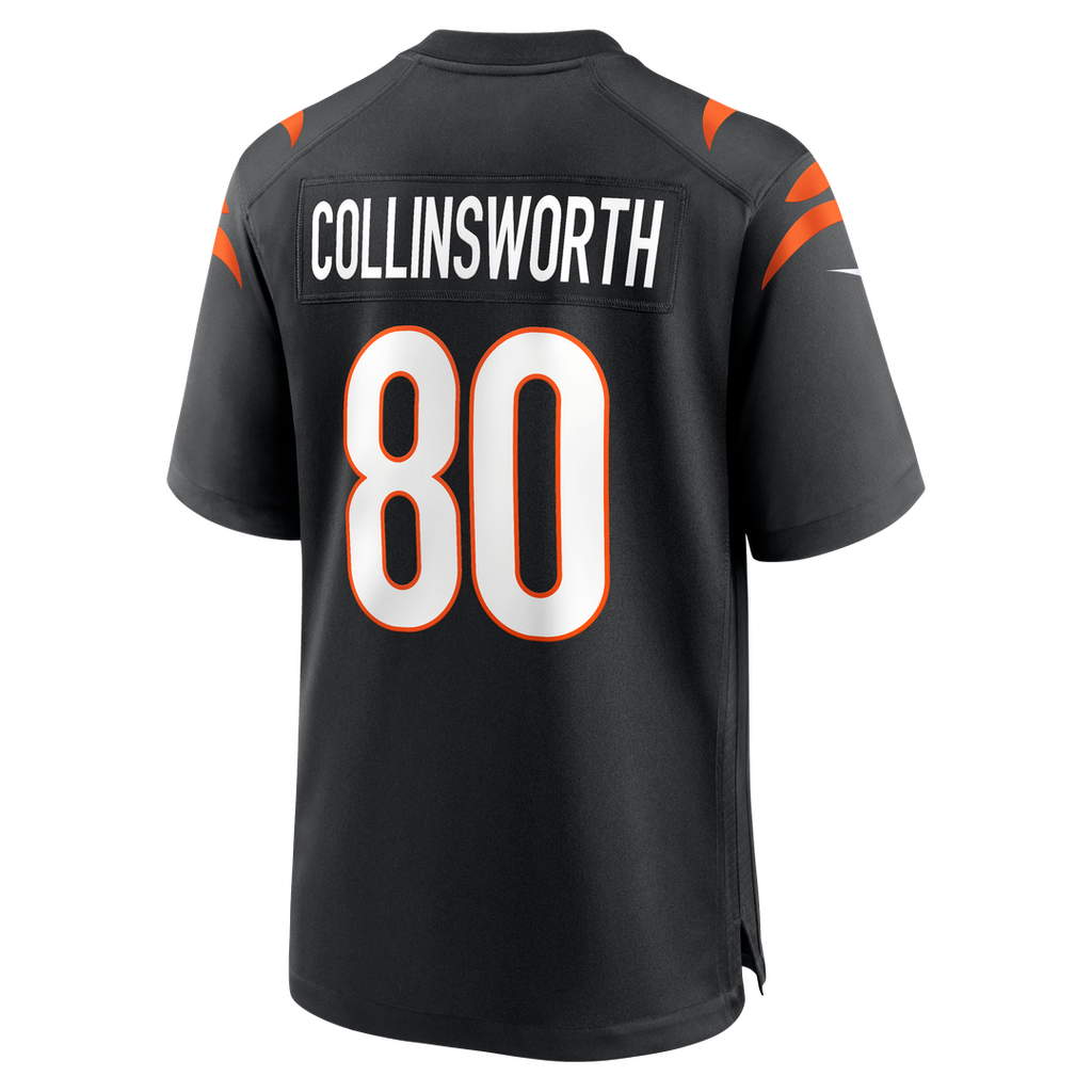 Cris Collinsworth Cincinnati Bengals Team Retired Player Jersey - Black