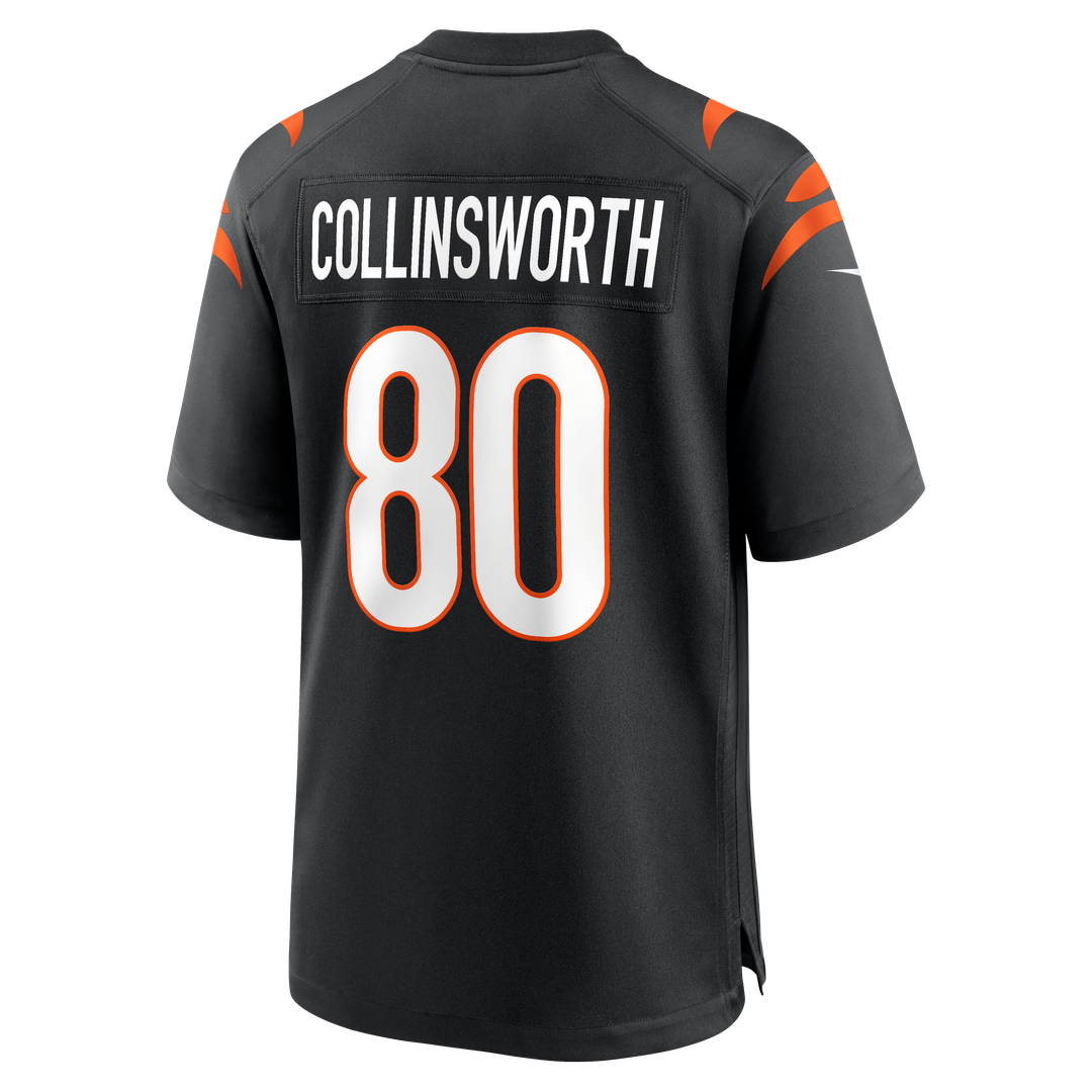 Cris Collinsworth Cincinnati Bengals Team Retired Player Jersey - Black
