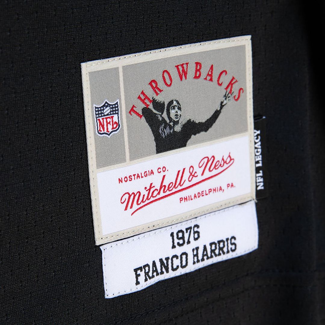 Franco Harris Pittsburgh Steelers Legacy Jersey - Black