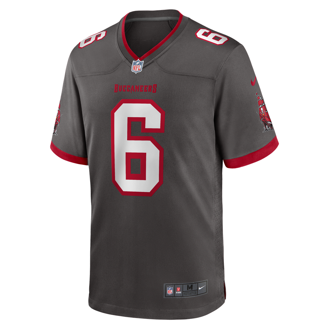 Baker Mayfield Tampa Bay Buccaneers Alternate Jersey - Pewter