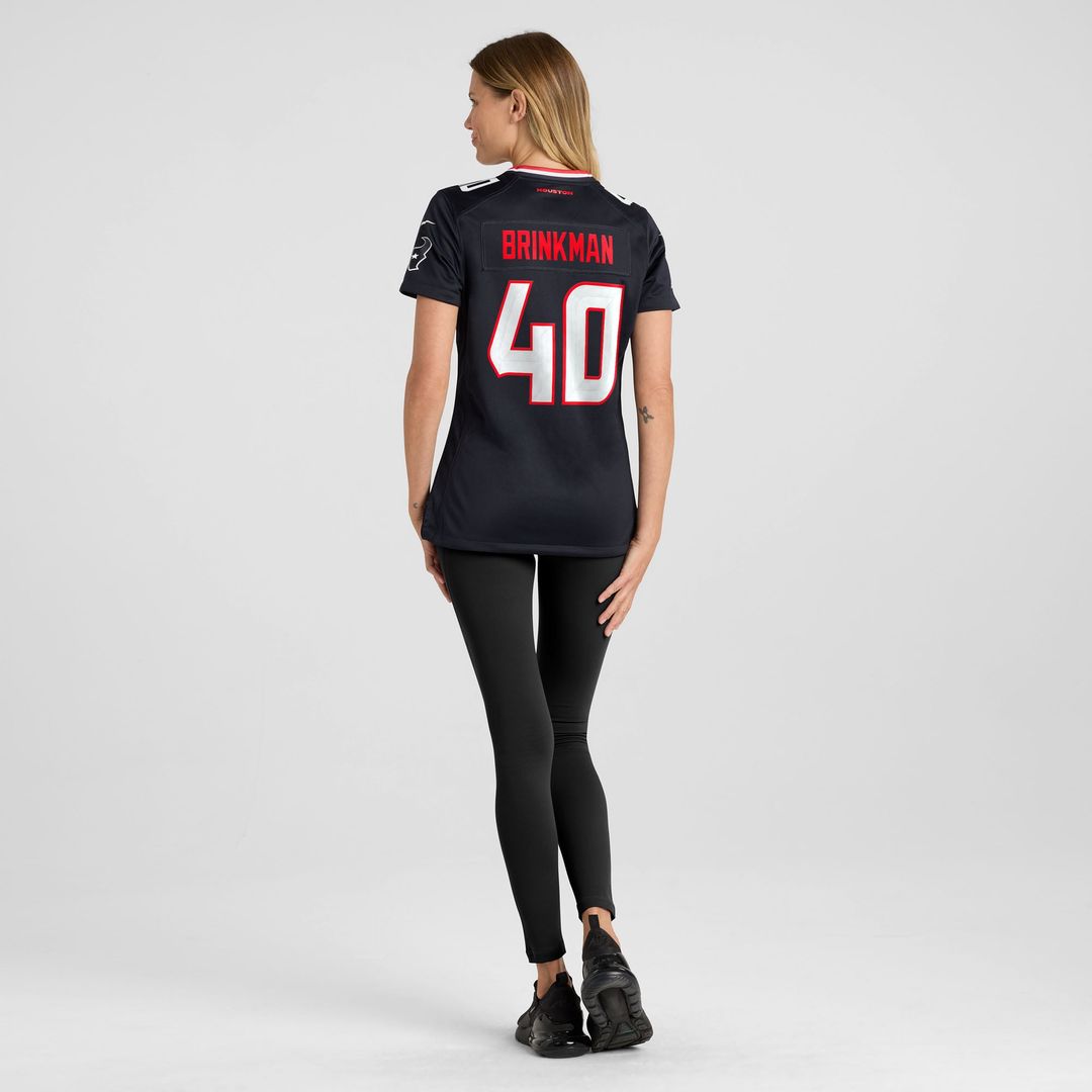 Austin Brinkman Houston Texans Women's Team Jersey - Navy