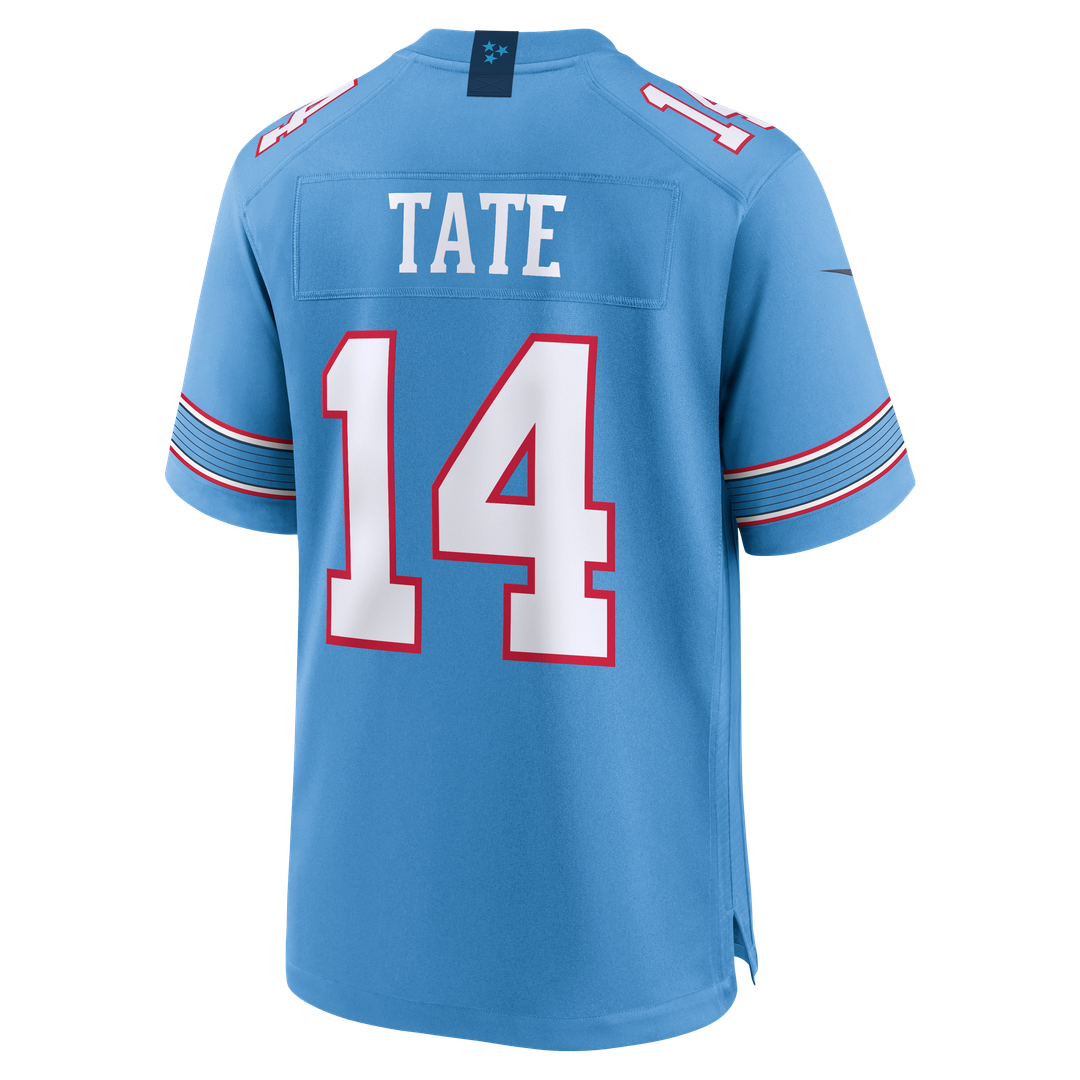 Carnell Tate Tennessee Titans Team Jersey - Light Blue
