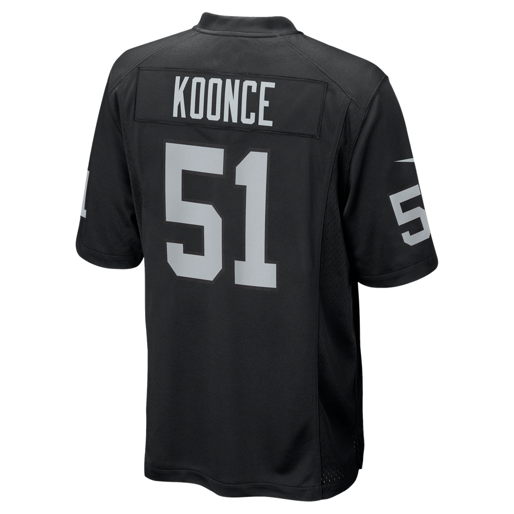 Malcolm Koonce Las Vegas Raiders Jersey - Black