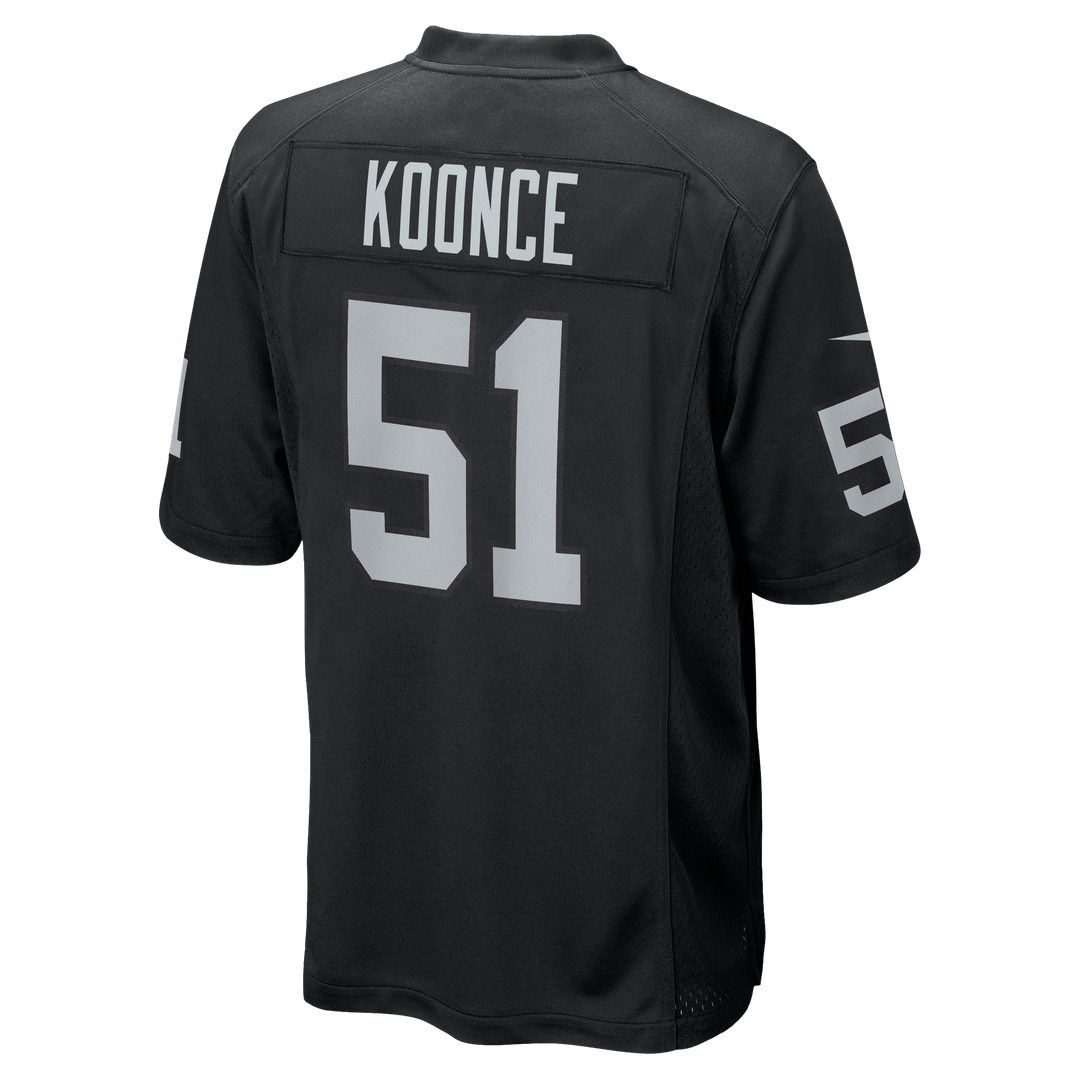Malcolm Koonce Las Vegas Raiders Jersey - Black