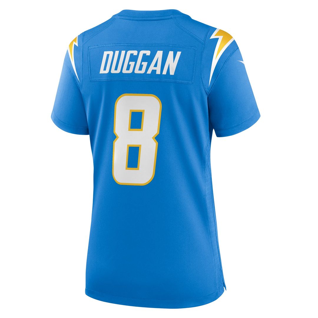 Max Duggan Los Angeles Chargers Women's Team Jersey - Powder Blue