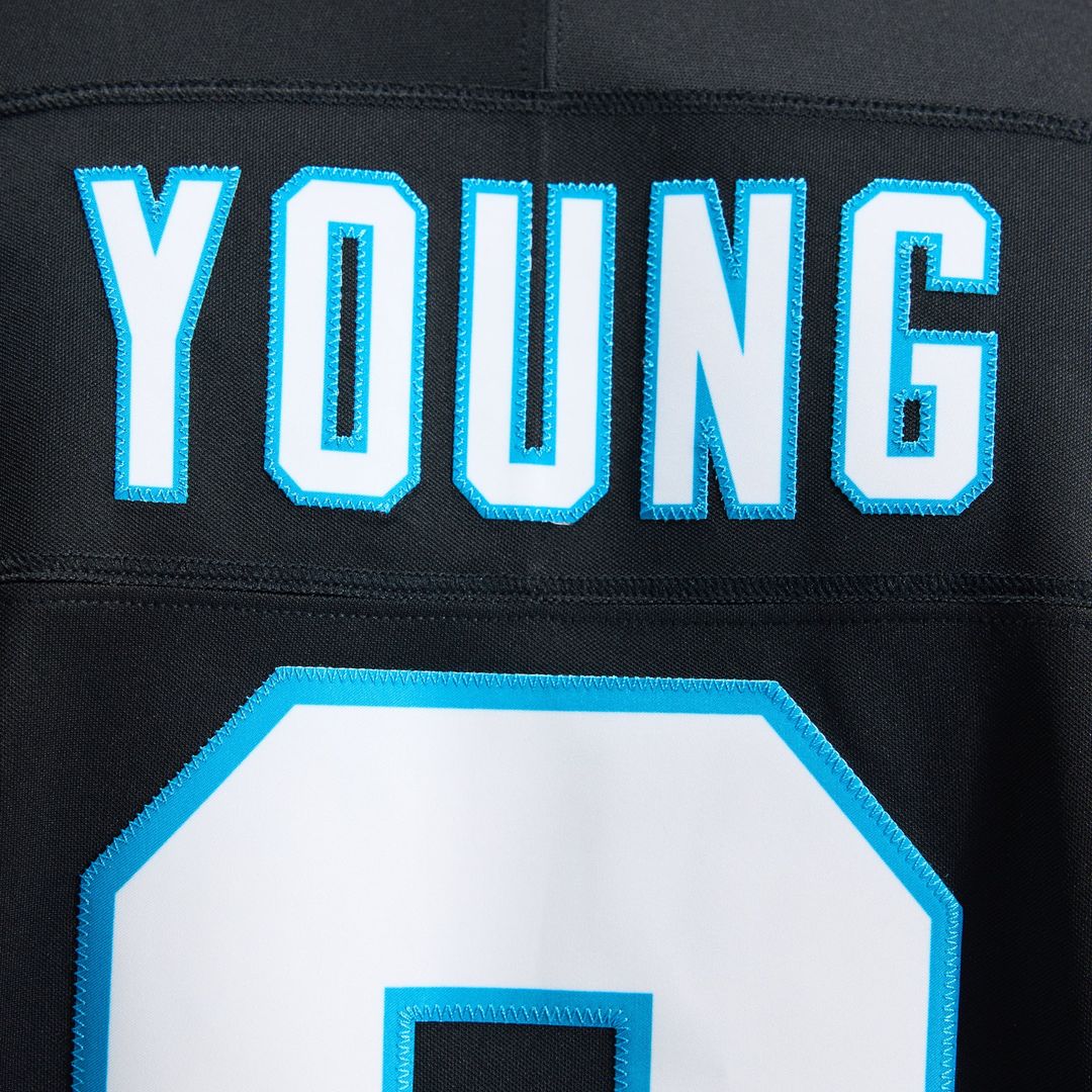 Bryce Young Carolina Panthers Alternate Stitched Jersey - Blue