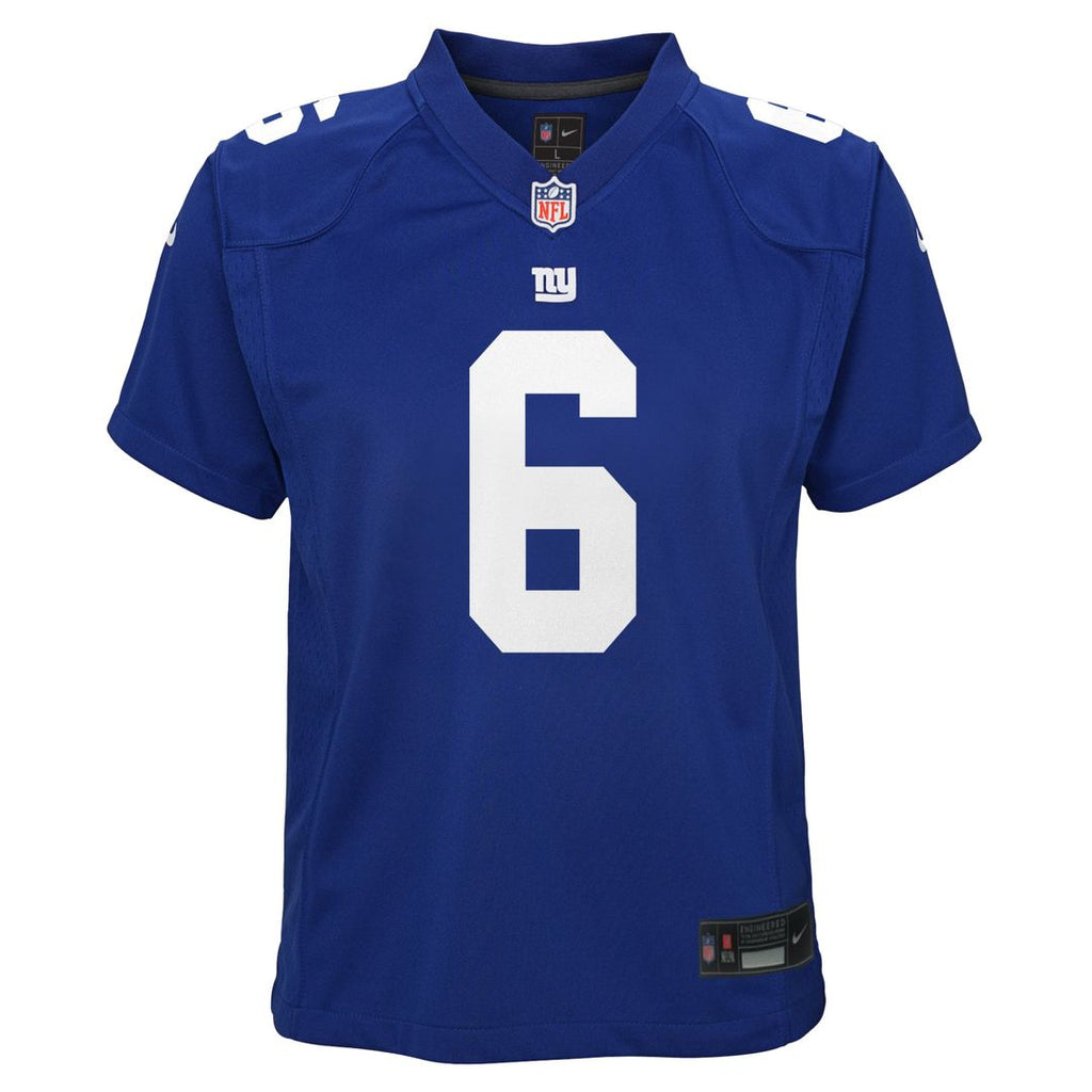 Jaxson Dart New York Giants Youth Team Jersey - Royal