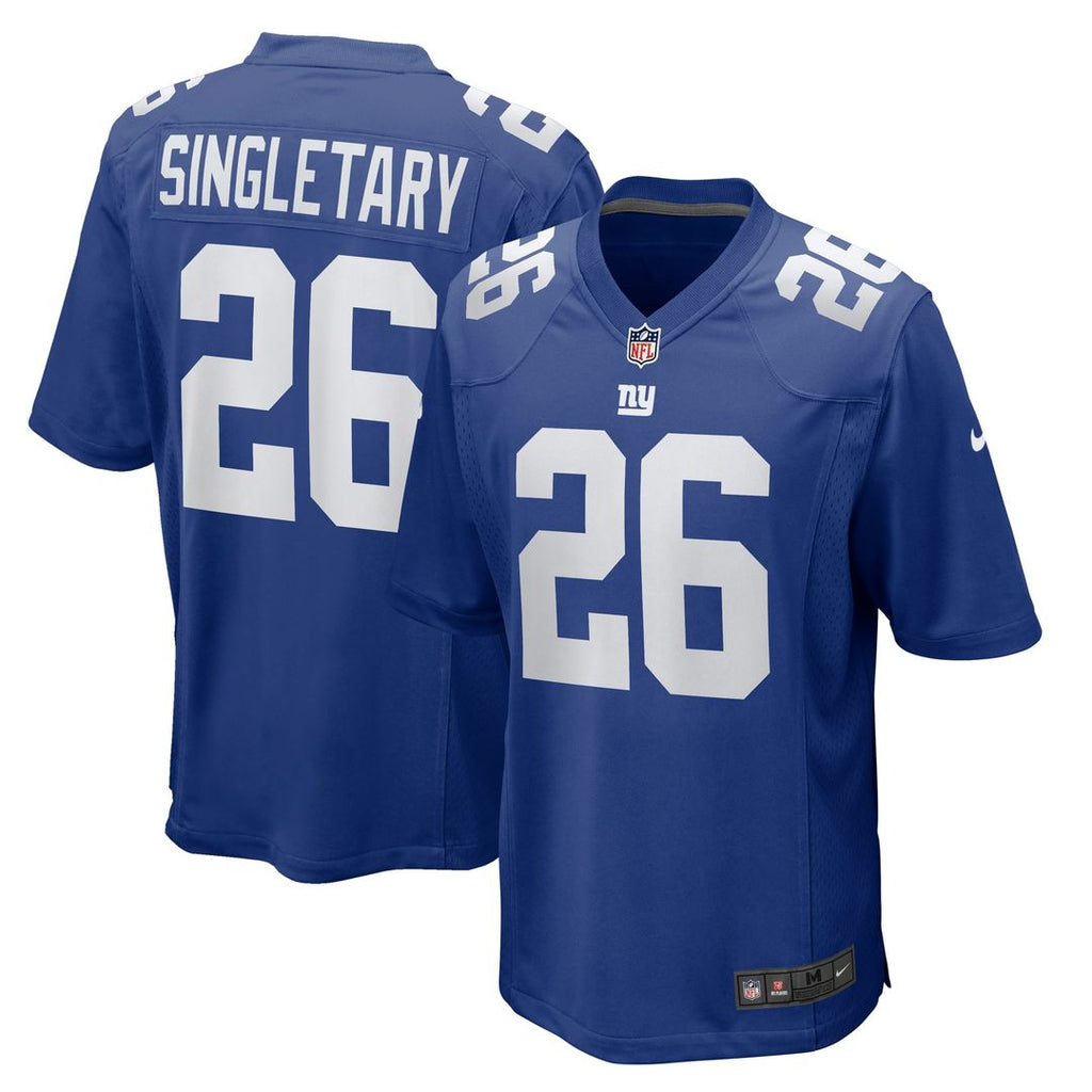 Devin Singletary New York Giants Team Jersey - Royal