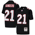 Deion Sanders Atlanta Falcons Youth 1992 Legacy Retired Player Jersey - Black