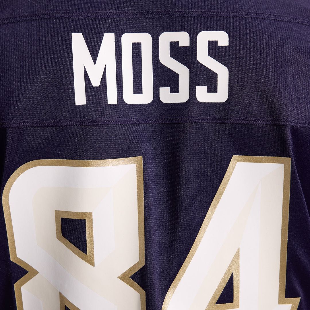 Randy Moss Minnesota Vikings 2026 Rivalries Collection Jersey - Purple