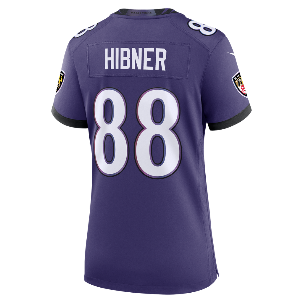Matthew Hibner Baltimore Ravens Women's Team Jersey - Purple