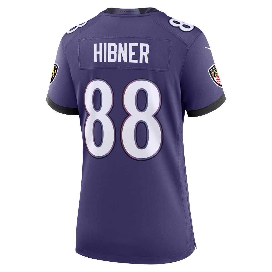 Matthew Hibner Baltimore Ravens Women's Team Jersey - Purple