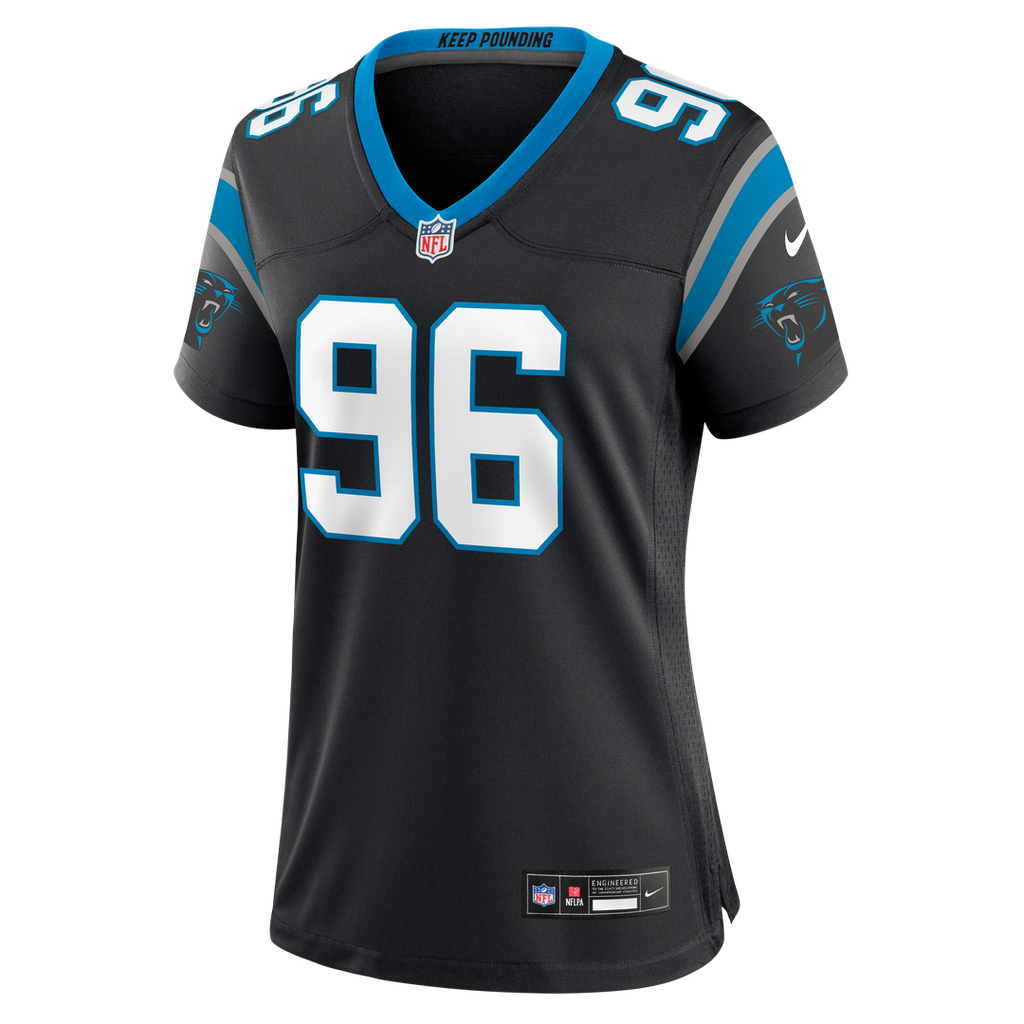 Anthony Goodlow Carolina Panthers Women's Team Jersey - Black