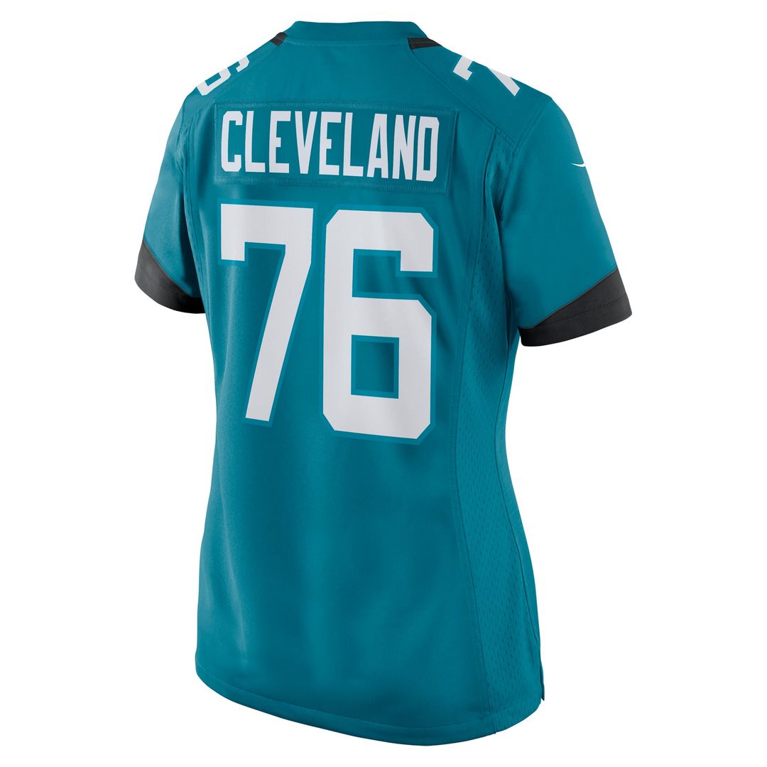 Ezra Cleveland Jacksonville Jaguars Women's Jersey - Teal