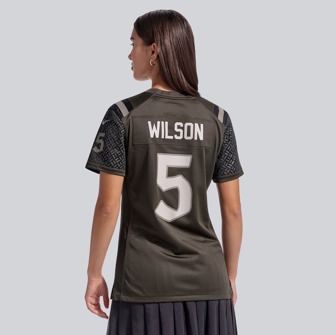 Garrett Wilson New York Jets Women's Rivalries Collection Jersey - Green