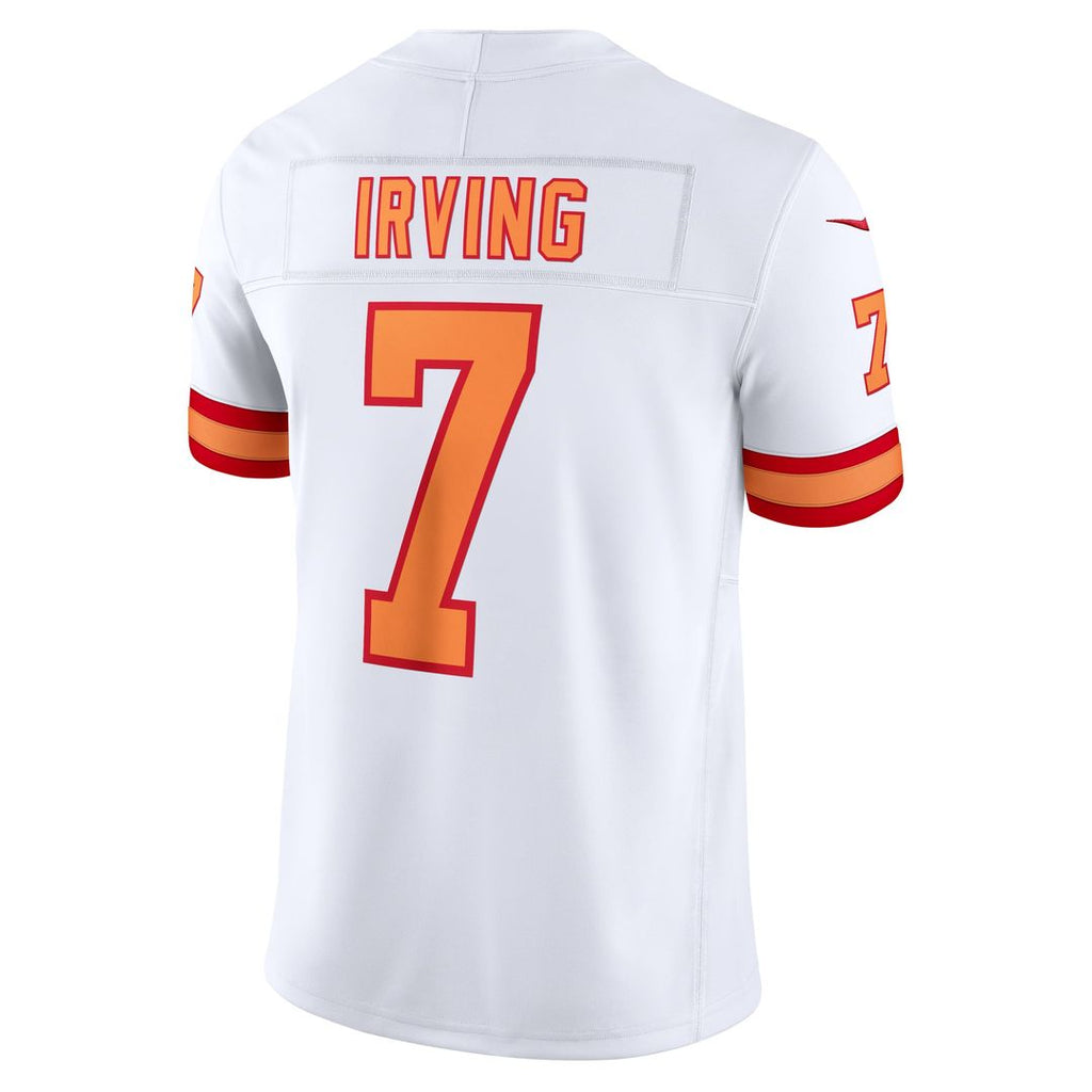 Bucky Irving '76 Tampa Bay Buccaneers Player Jersey - White