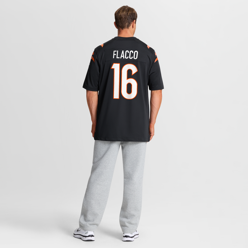 Joe Flacco Cincinnati Bengals Team Jersey - Black