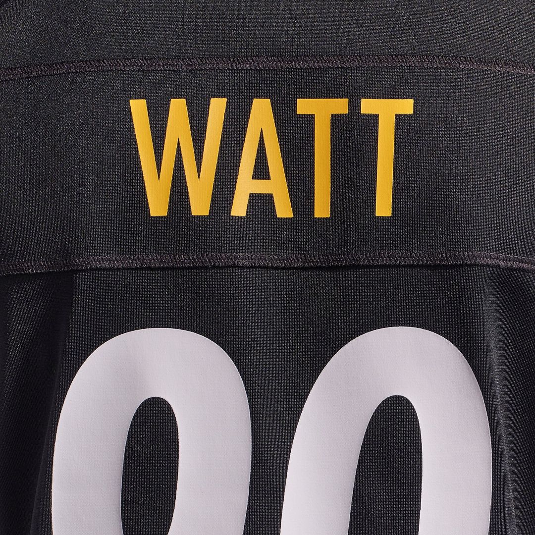 T.J. Watt Pittsburgh Steelers Women's Alternate 1933 Throwback Jersey - Gold