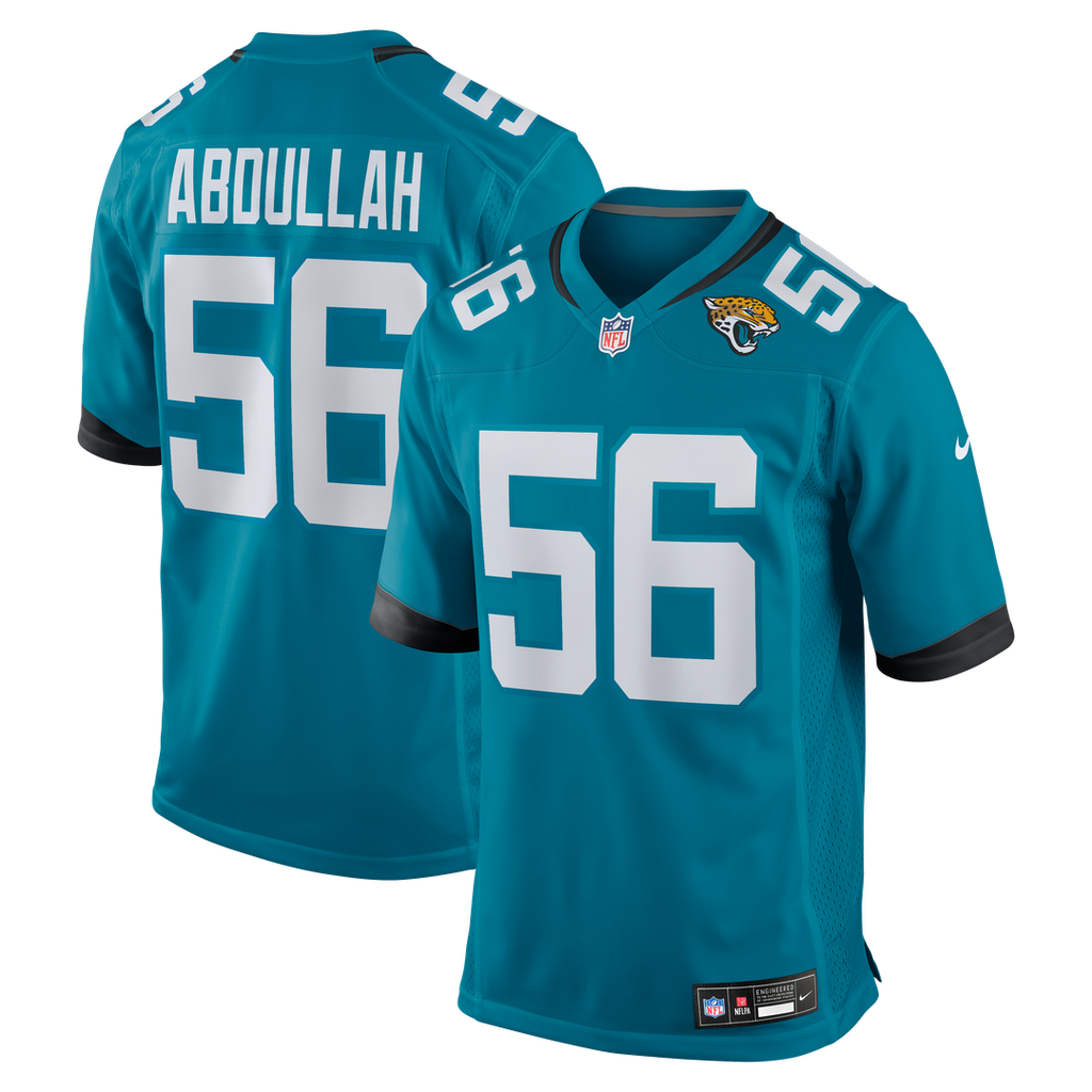Yasir Abdullah Jacksonville Jaguars Team Jersey - Teal