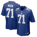 Marcus Mbow New York Giants Team Jersey - Royal