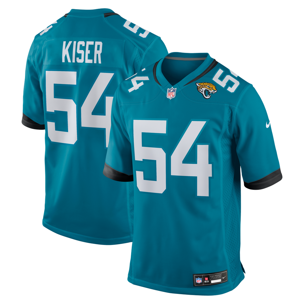 Jack Kiser Jacksonville Jaguars Team Jersey - Teal