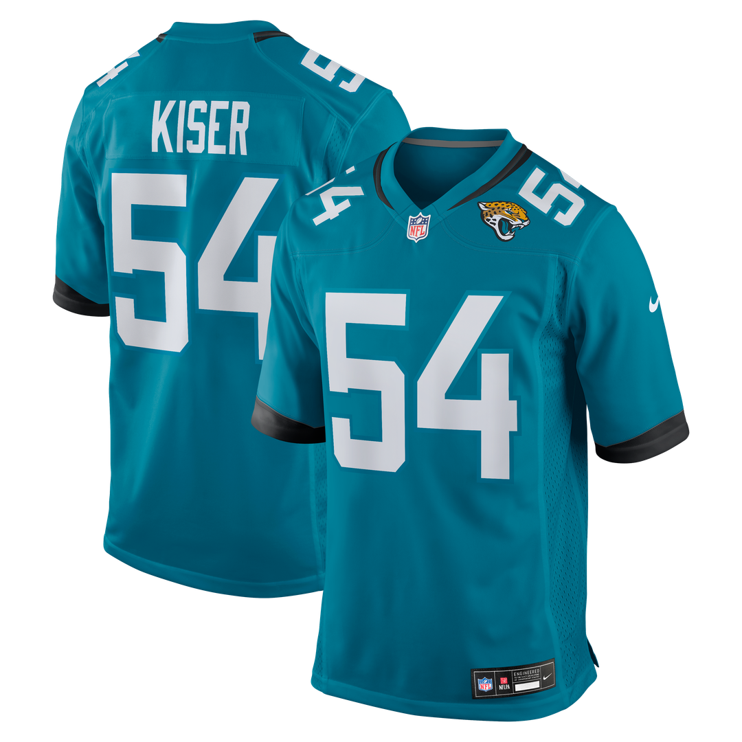 Jack Kiser Jacksonville Jaguars Team Jersey - Teal