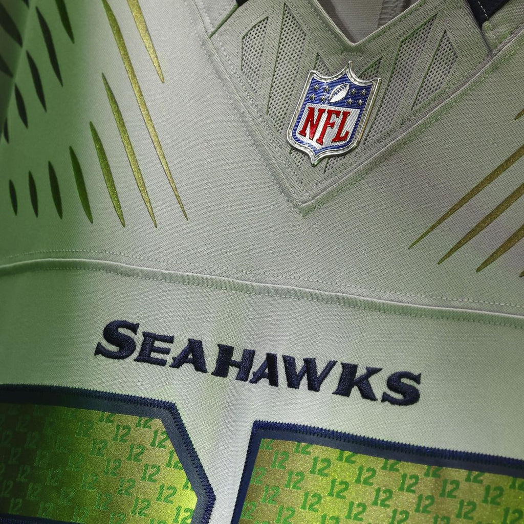 Jaxon Smith-Njigba Seattle Seahawks Rivalries Collection Stitched Jersey - Gray