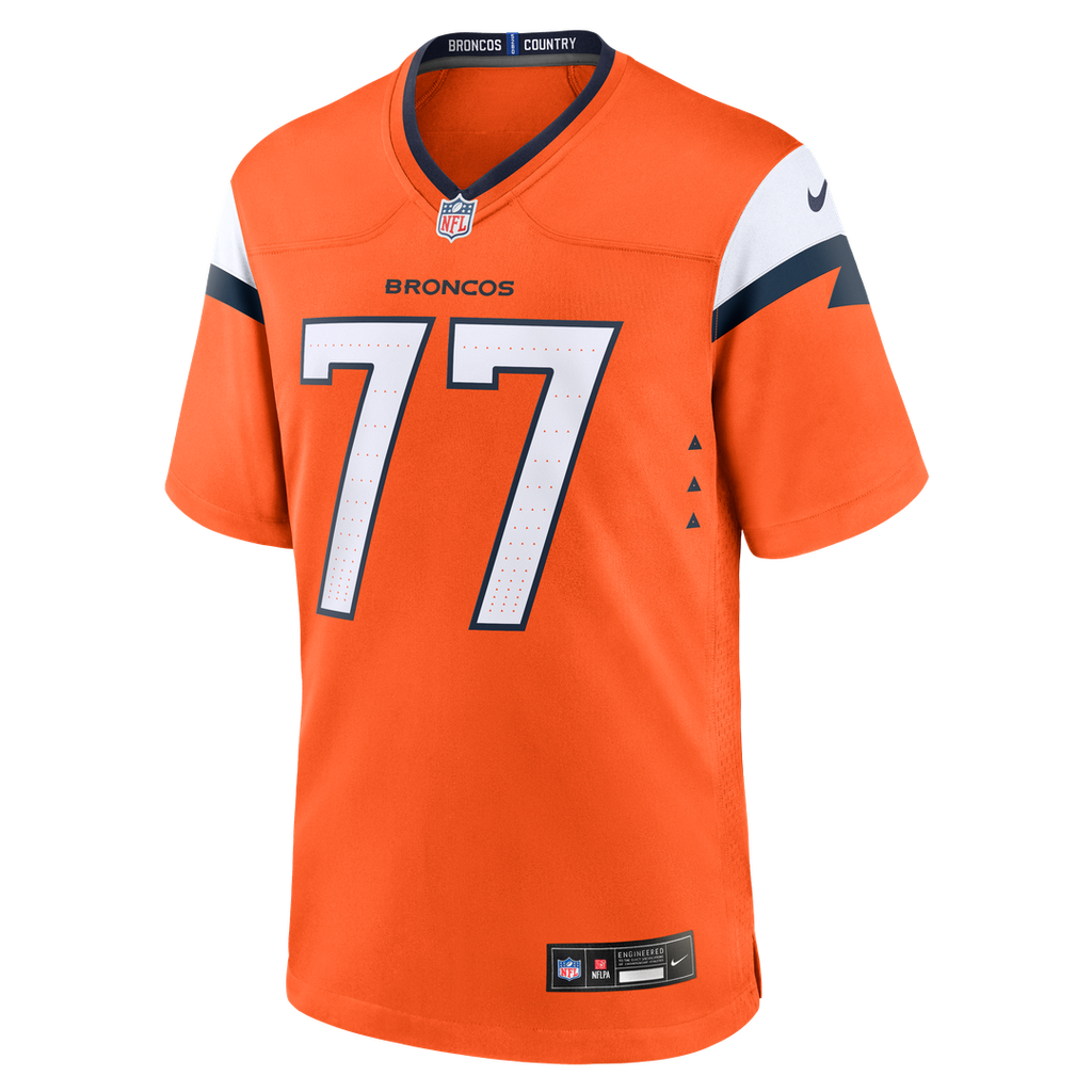 Quinn Meinerz Denver Broncos Team Jersey - Orange