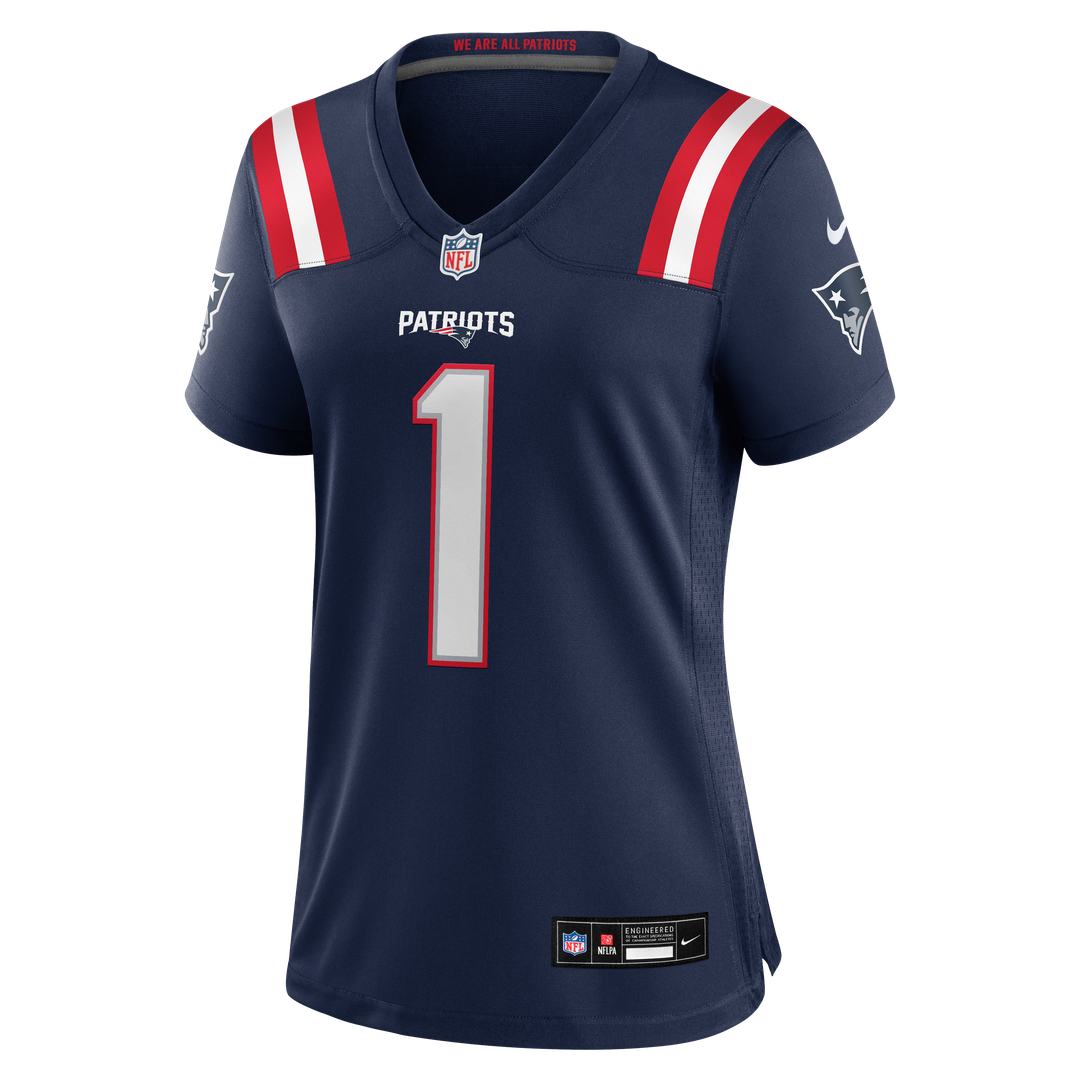 A.J. Brown New England Patriots Women's Jersey - Navy