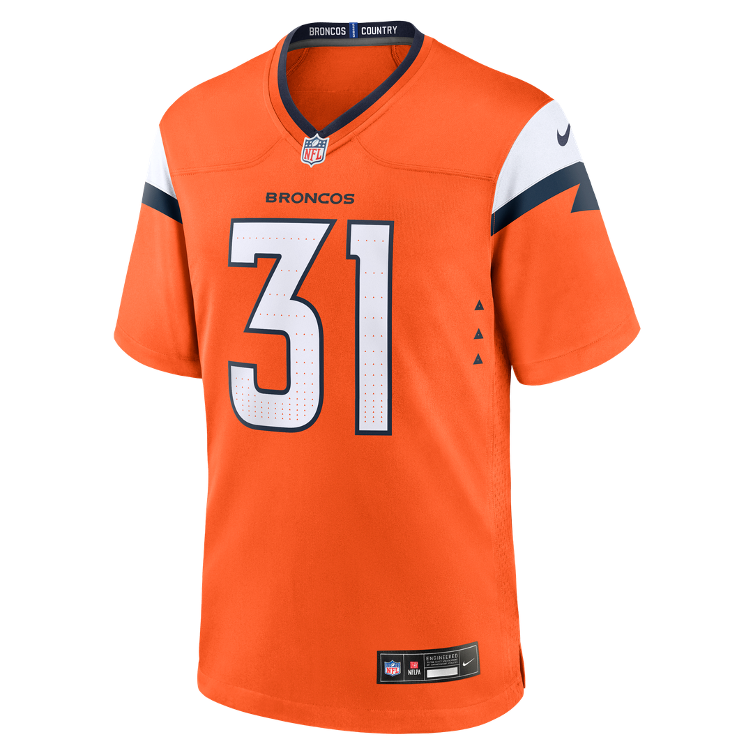 Kris Abrams-Draine Denver Broncos Team Jersey - Orange
