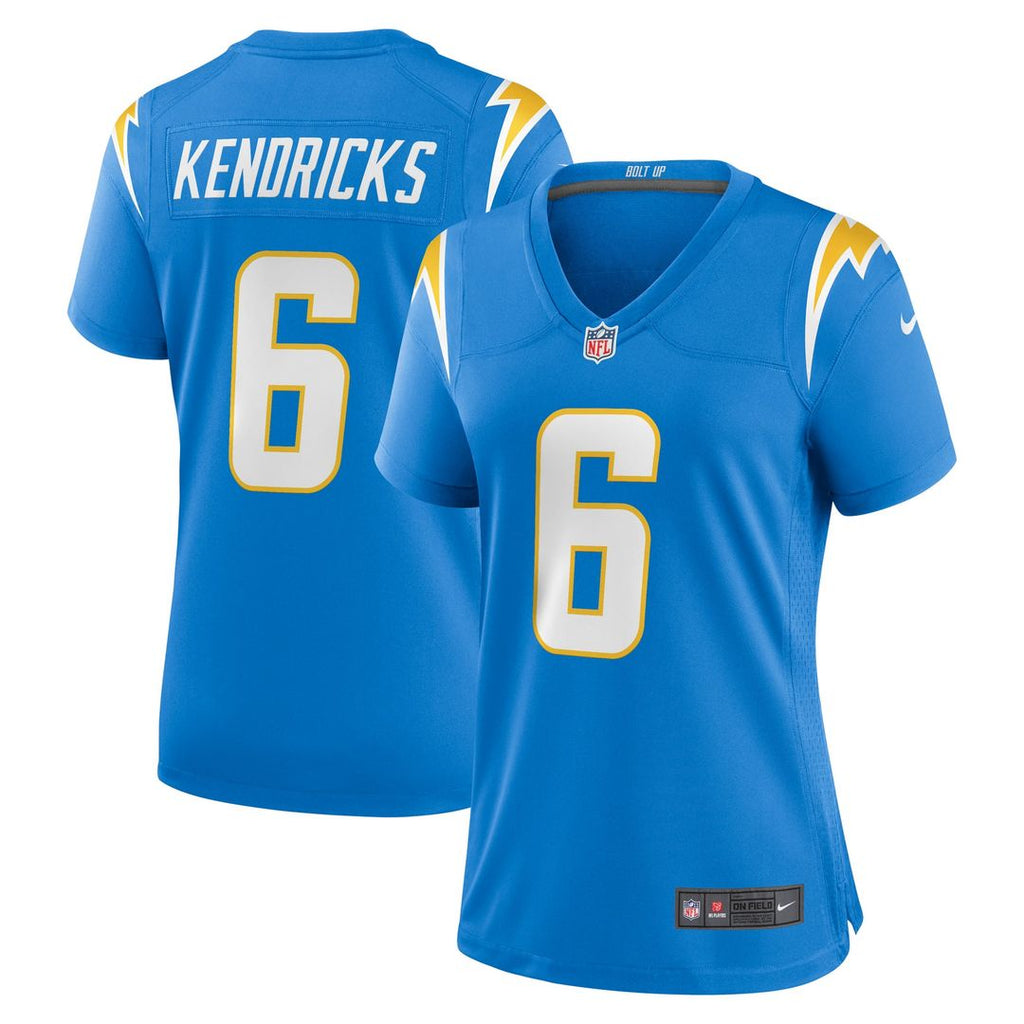 Eric Kendricks Los Angeles Chargers Women's Jersey - Powder Blue