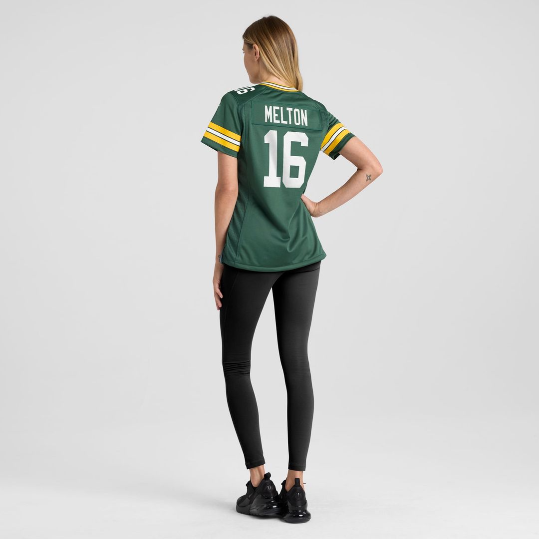 Bo Melton Green Bay Packers Women's Team Jersey - Green
