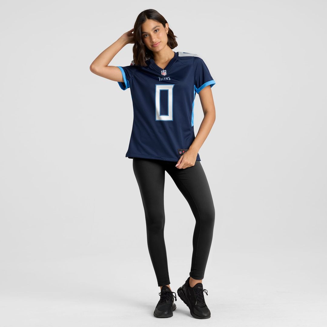Calvin Ridley Tennessee Titans Women's Jersey - Navy