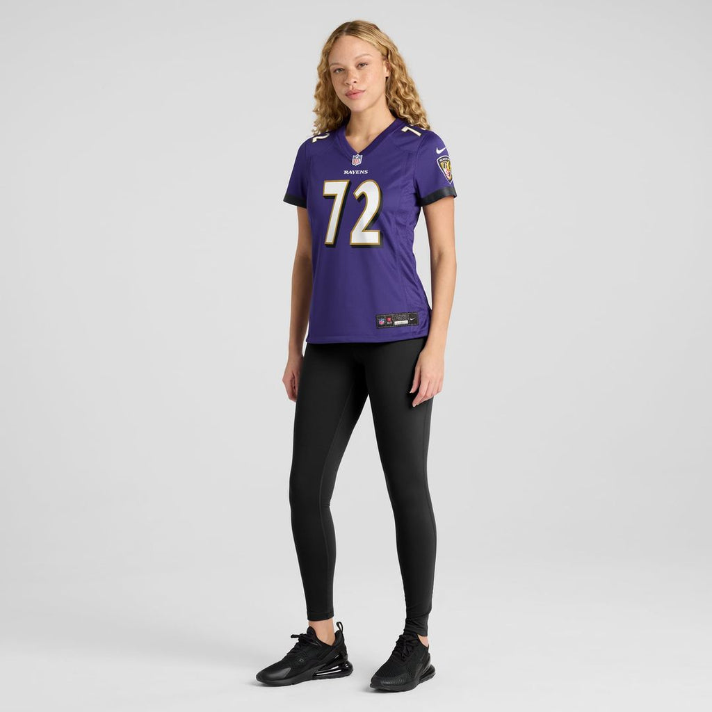 Andrew Vorhees Baltimore Ravens Women's Jersey - Purple