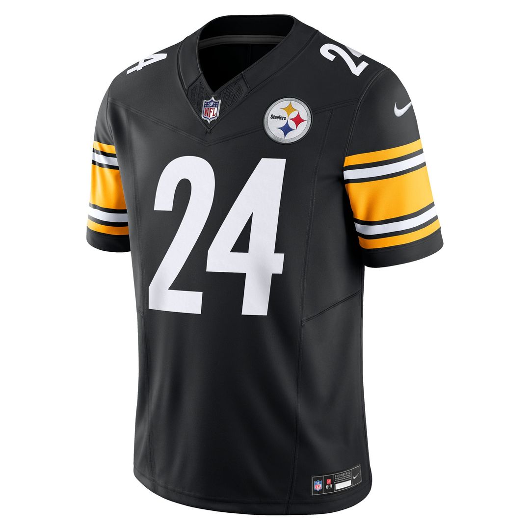 Joey Porter Jr. Pittsburgh Steelers Jersey - Black