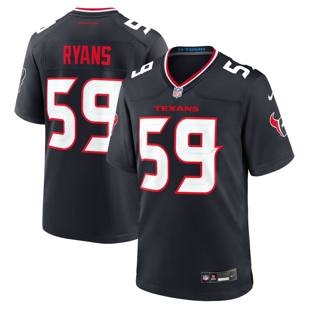 DeMeco Ryans Houston Texans Team Retired Jersey - Navy