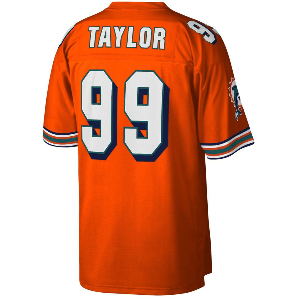 Jason Taylor Miami Dolphins Big & Tall 2004 Retired Player Jersey - Orange