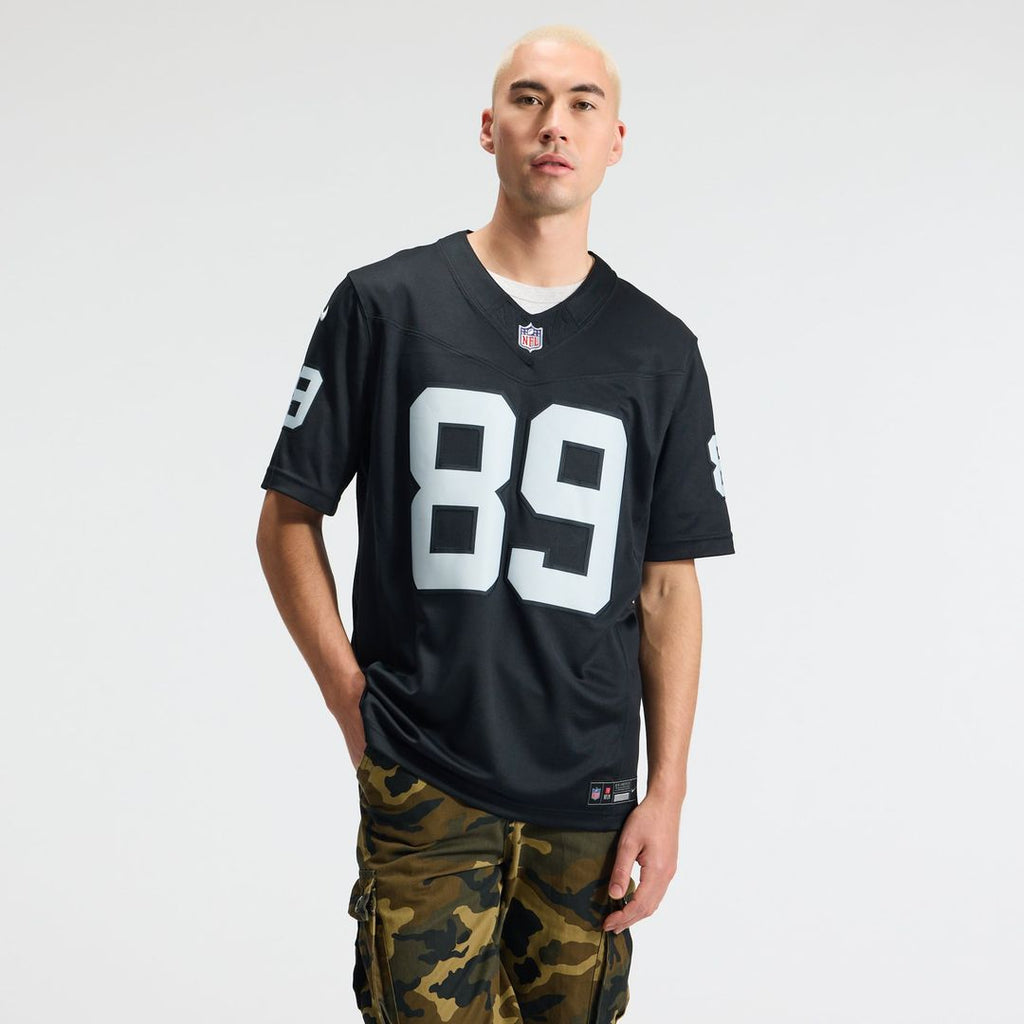 Brock Bowers Las Vegas Raiders Team Stitched Jersey - Black
