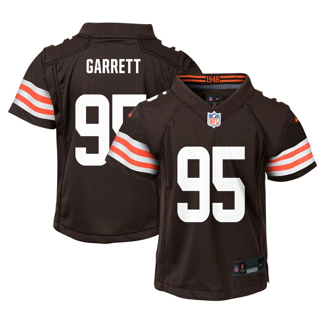 Myles Garrett Cleveland Browns Toddler Jersey - Brown