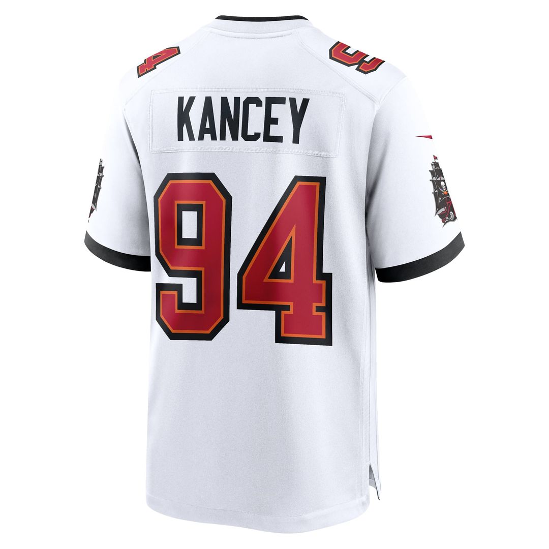 Calijah Kancey Tampa Bay Buccaneers Jersey - White