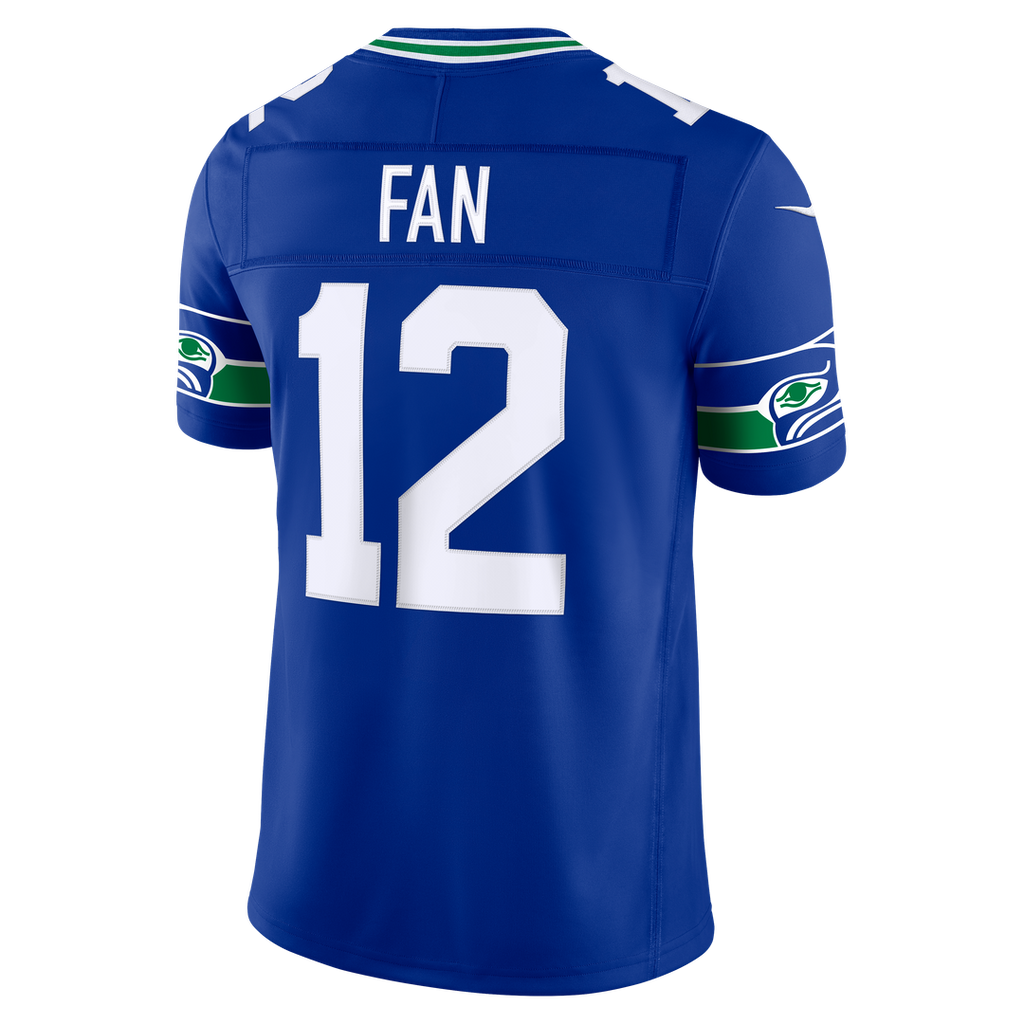 12s Seattle Seahawks Team Stitched Jersey - College Navy