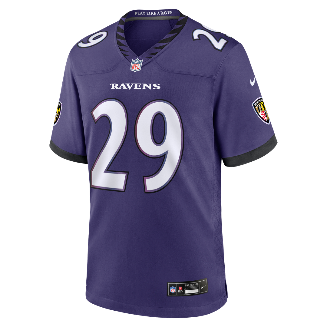 Chandler Rivers Baltimore Ravens Team Jersey - Purple