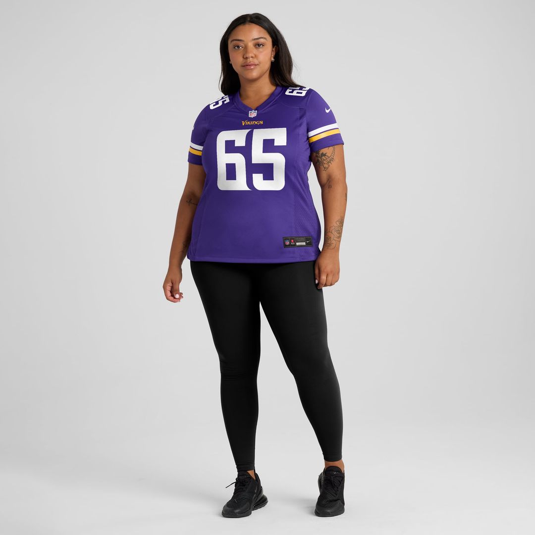 Michael Jurgens Minnesota Vikings Women's Jersey - Purple