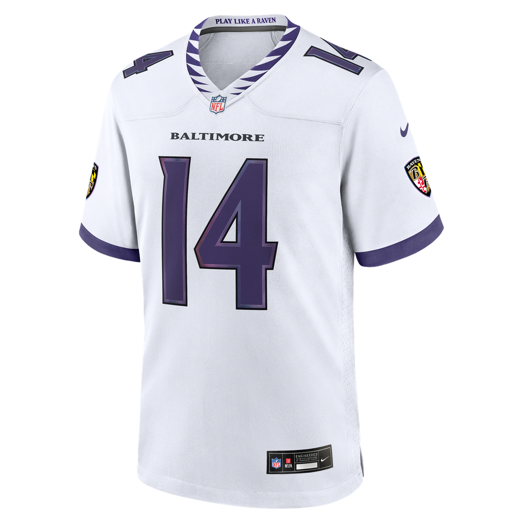 Kyle Hamilton Baltimore Ravens Jersey - White