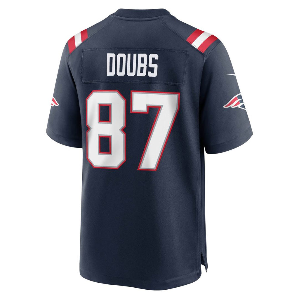 Romeo Doubs New England Patriots Jersey - Navy