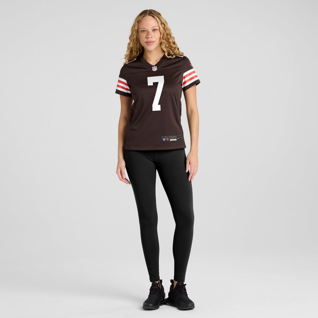 Dustin Hopkins Cleveland Browns Women's Team Jersey - Brown