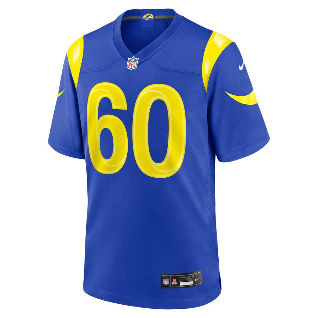 Wyatt Bowles Los Angeles Rams Team Jersey - Royal