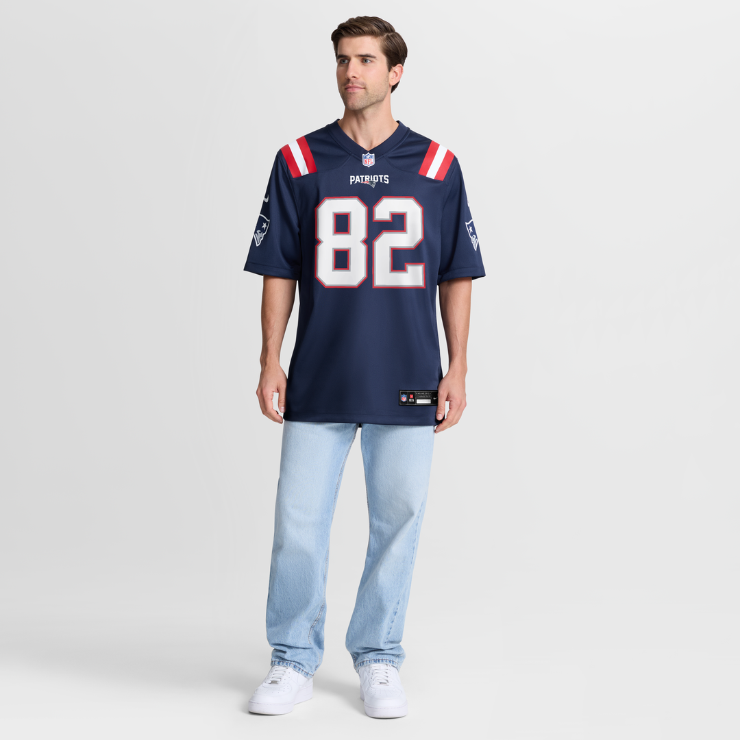 Eli Raridon New England Patriots Team Jersey - Navy