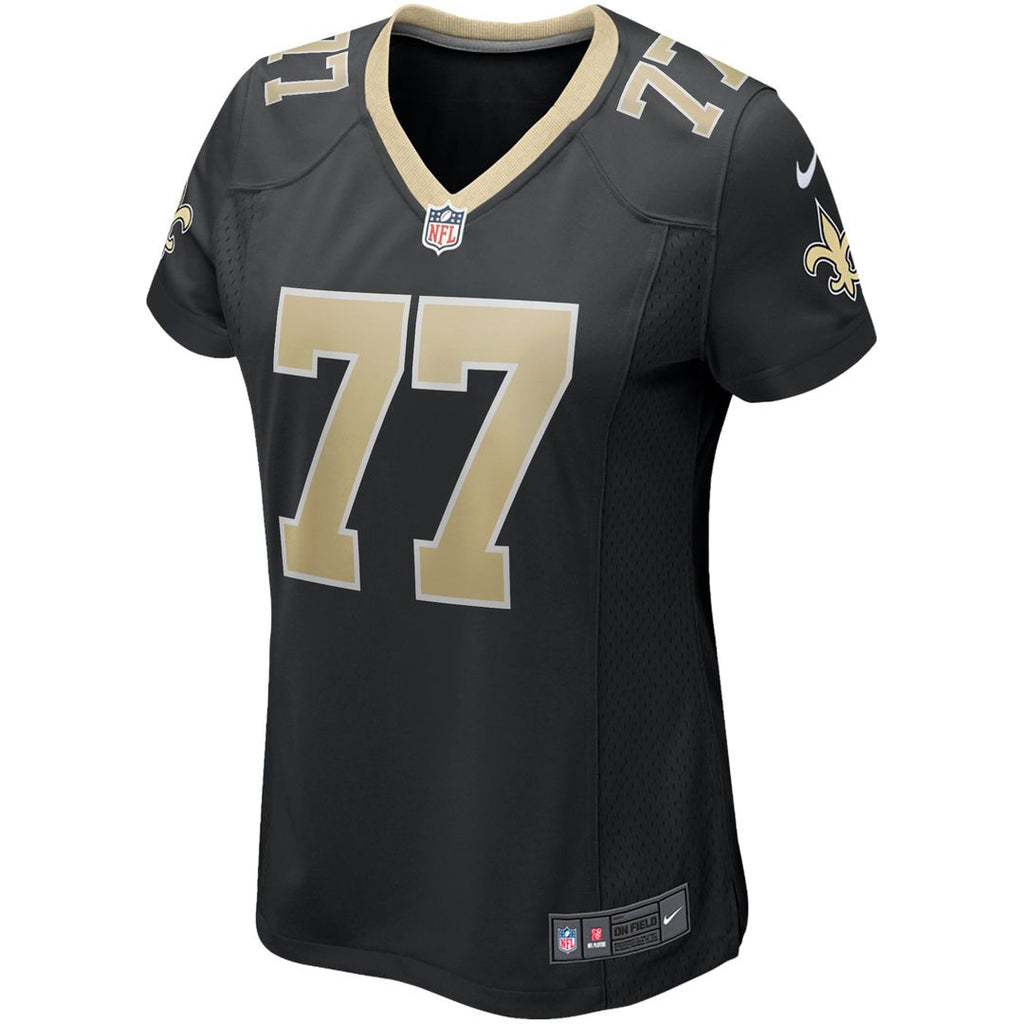 Carl Nicks New Orleans Saints Women's Game Retired Player Jersey - Black